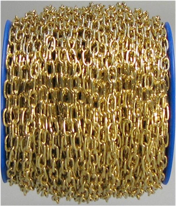 Produktbild Dörner + Helmer DH Uhrkette Nr. 2050 Ø 1.2 mm, Messing, 50 m (50 m)