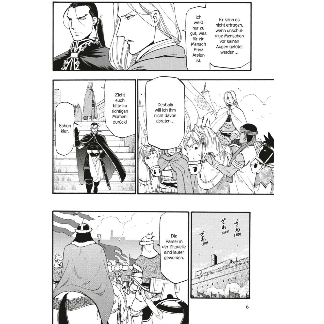 Thumbnail - The Heroic Legend of Arslan 14, Belletristik von Yoshiki Tanaka, Hiromu Arakawa