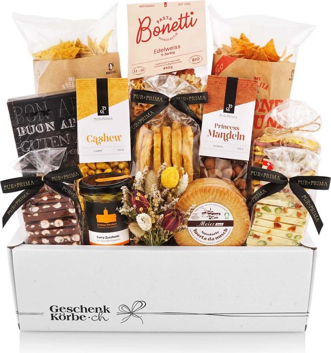 Geschenkkörbe CH Swiss basket deluxe