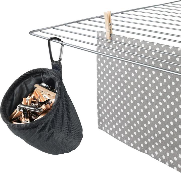Produktbild Metaltex Wäscheklammerbeutel mit Karabinerhaken