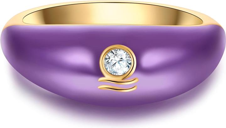 Immagine prodotto Glanzstücke München Anello da donna segno zodiacale Bilancia - 35966 (60, 925 Argento)