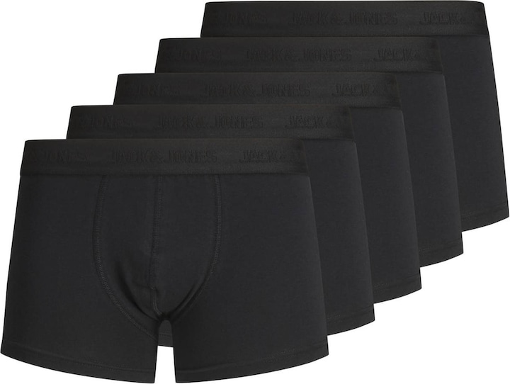 Jack & Jones 5er-Pack, eingriffslose Boxershorts