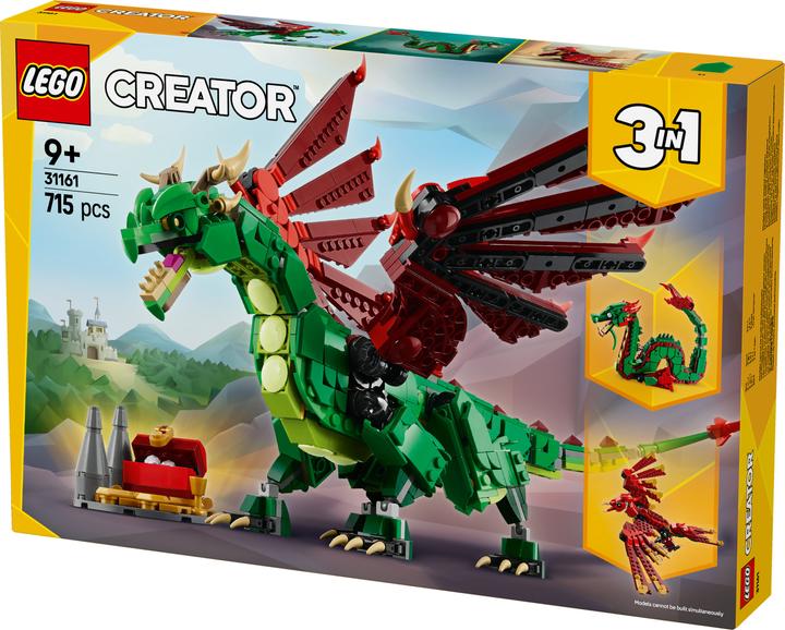Produktbild LEGO Grüner Drache (31161, LEGO Creator Expert)