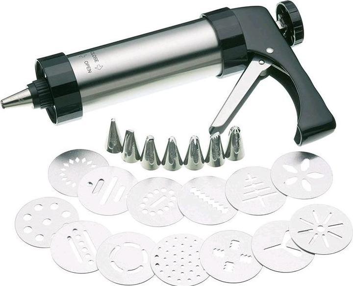Actual product image Kelomat EVA biscuit press stainless steel 18/8 (Biscuit press)