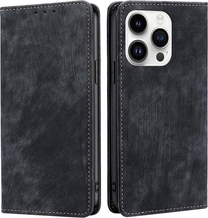 Produktbild Cover-Discount iPhone 15 Pro - Hülle mit RFID Blocker schwarz (Apple iPhone 15 Pro)