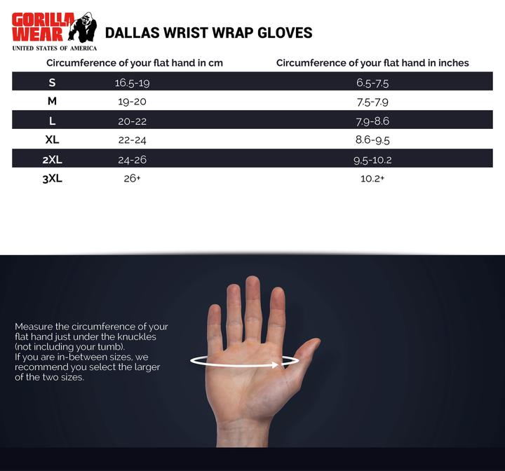 Actual product image Gorilla Wear a training gloves for wrists dallas (M)