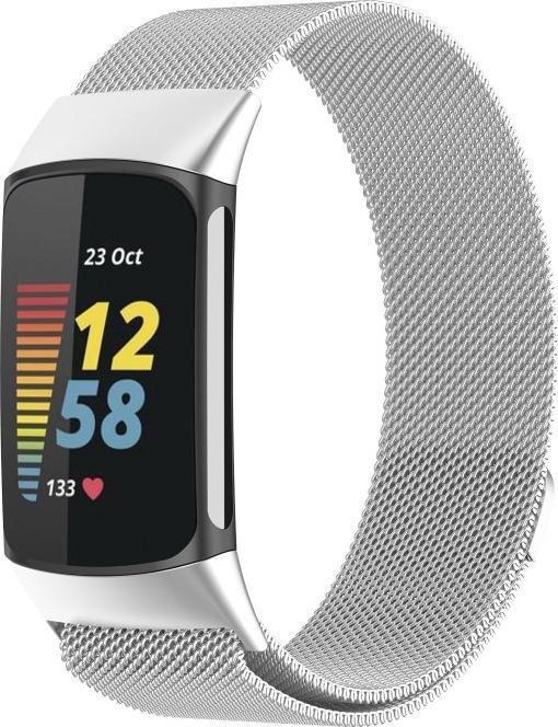 Cover-Discount Milanese Armband (Edelstahl, Fitbit Charge 5)