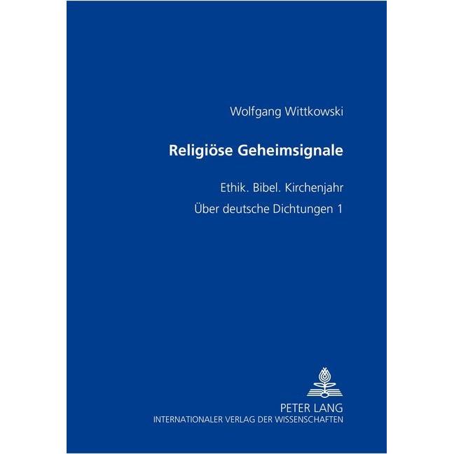 Religiöse Geheimsignale, Fachbücher von Wolfgang Wittkowski