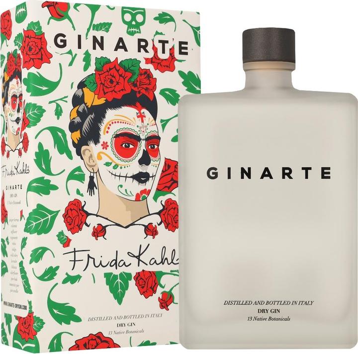 Immagine prodotto Ginarte Dry Gin Frida Kahlo Design 43,5% Vol. 0,7l in confezione regalo