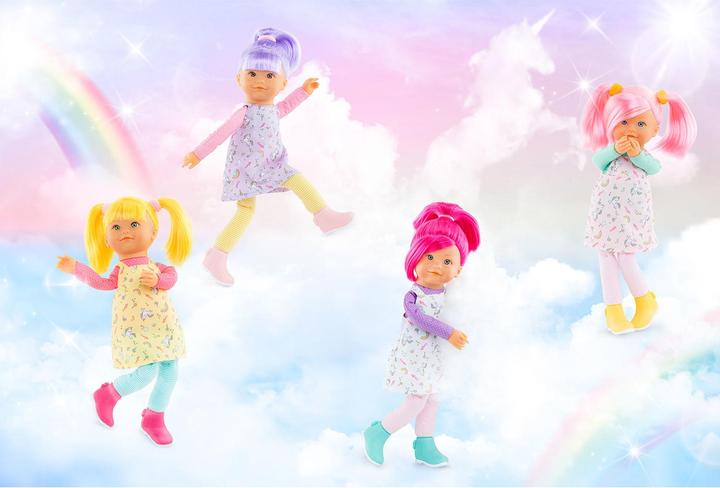 Actual product image Corolle RDC Rainbow Doll Celeste