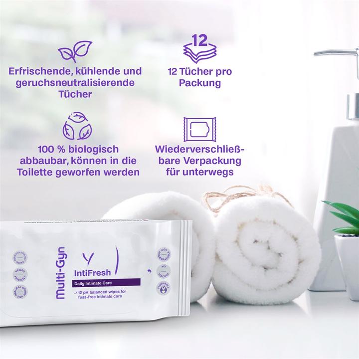 Image du produit Multi-Gyn Lingettes intimes Intifresh (Lingettes intimes)