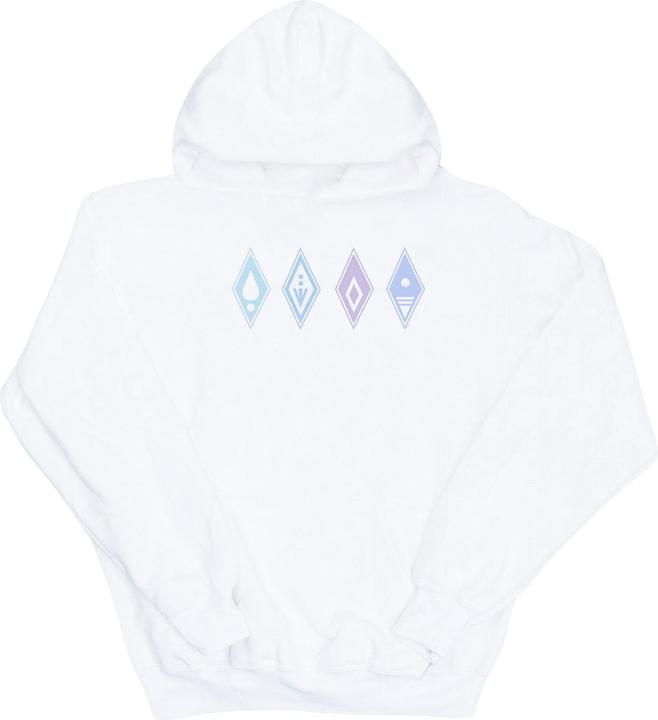 Immagine prodotto Disney Frozen 2 Elements Symbols Felpa con Cappuccio Ragazzi (152, 158)