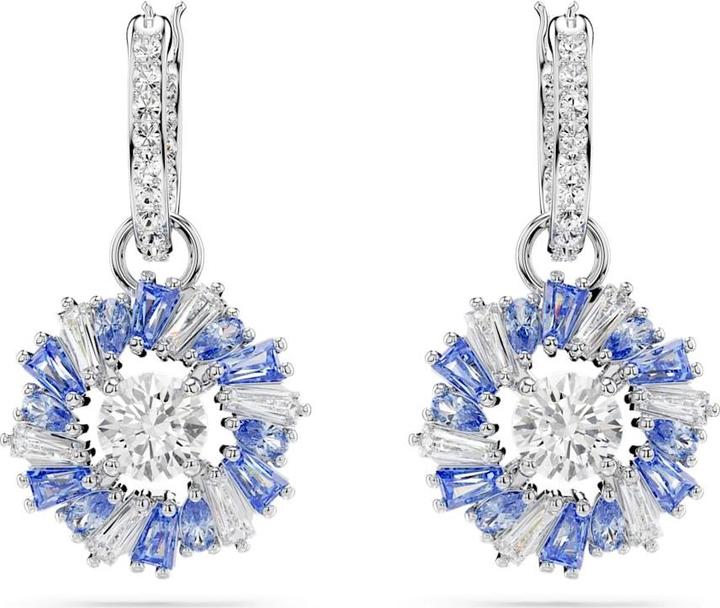Image du produit Swarovski Idyllia Drop Boucles d'oreilles Fleur Bleu