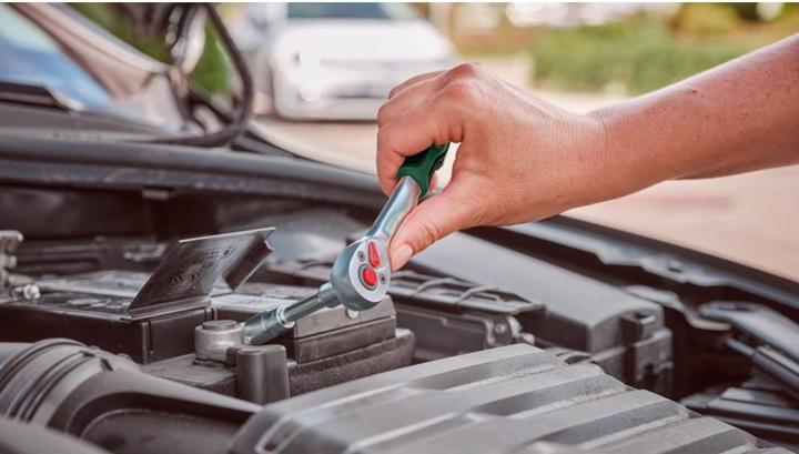 Actual product image Bosch Home & Garden 1/4" socket spanner set 14-piece