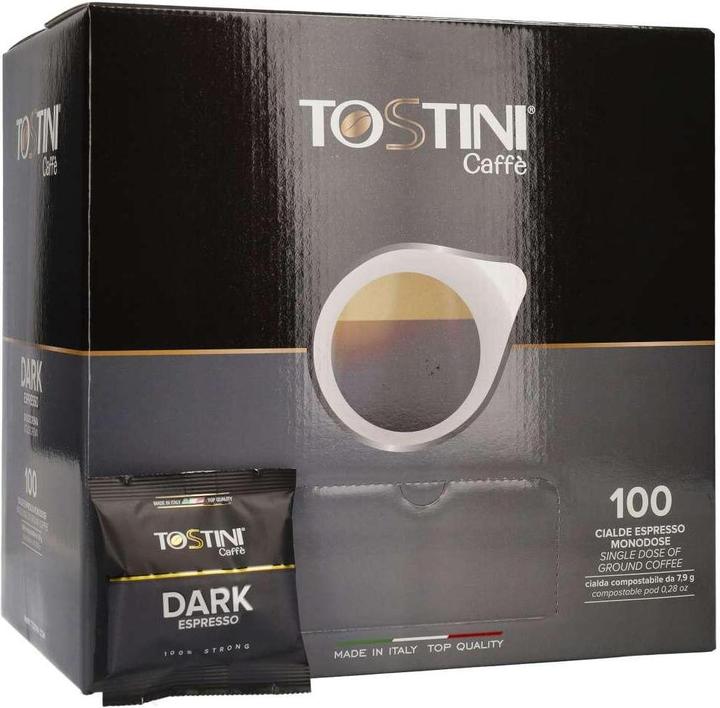 Produktbild Tostini Dark Espresso (100 x Port.)