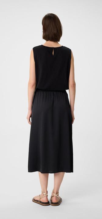 Produktbild Comma Rock Midi-Rock aus Satin mit Elastikbund (48)