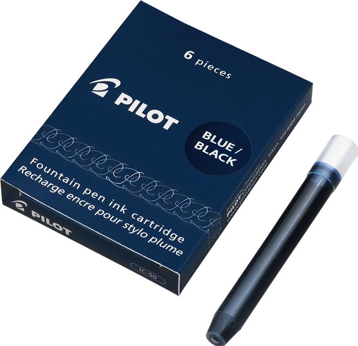 Actual product image Pilot Ink cartridge Namiki blue-black (Blue, 12 pcs.)