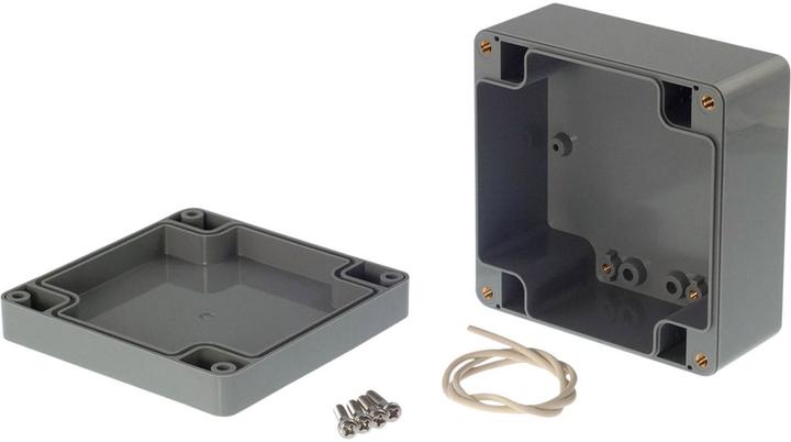 Image du produit RND Components Boîtier plastique 100x100x55mm gris foncé ABS IP65 (Boîtier)
