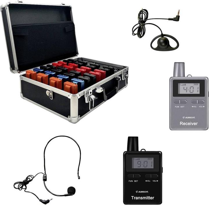 Immagine prodotto Albrecht Set di 30 ATR 400 in valigetta (0.20 km)