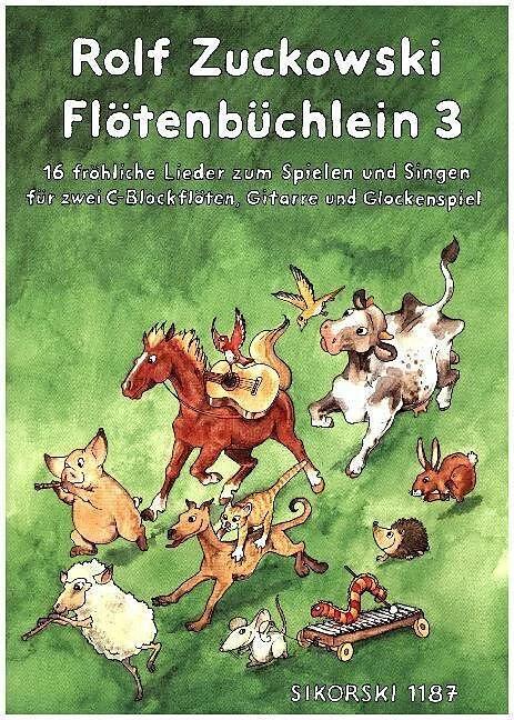 Produktbild Flötenbüchlein 3 (Deutsch, Michael Prost, Rolf Zuckowski, 1999)