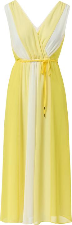Actual product image Comma Kleid Chiffon-Kleid mit elastischer Taille und Bindeband (38)
