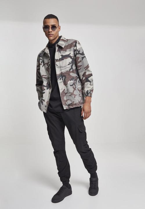 Produktbild Urban Classics Camo Cotton Coach Jacket (L)