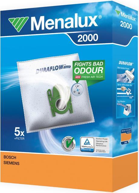 Produktbild Menalux Staubsaugerbeutel DURAFLOW (5 x)