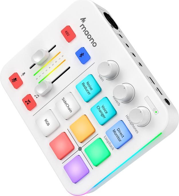Actual product image Maono G1 Neo Sound Card (white)