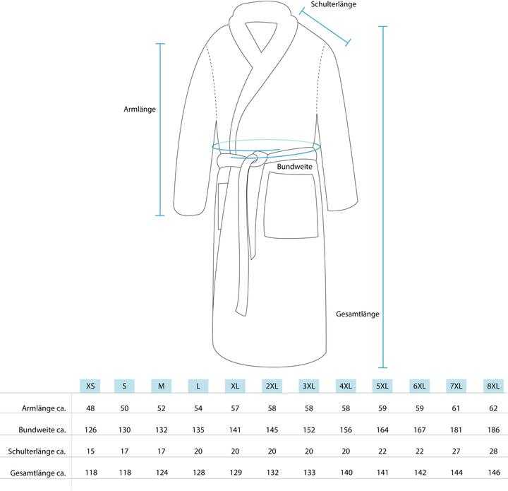 Immagine prodotto Normani Accappatoio unisex in cotone 450 g/mÂ² Flee (XL)