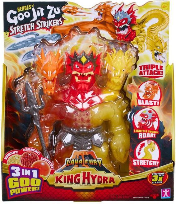 Actual product image Goo Jit Zu Stretch Striker King Hydra