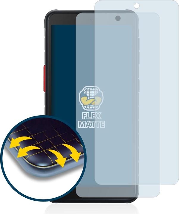 Produktbild BROTECT Full-Cover Displayschutz Matt (2 Stück, Samsung Galaxy Xcover 5)