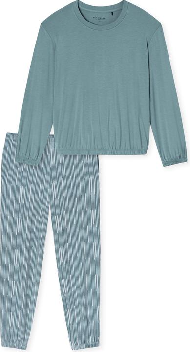 Produktbild Schiesser Bündchen-Pyjama Microfaser (38)