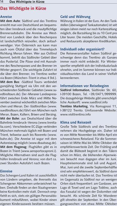 Immagine prodotto Guida di viaggio Alto Adige e Trentino (Tedesco, Gunnar Strunz, 2024)