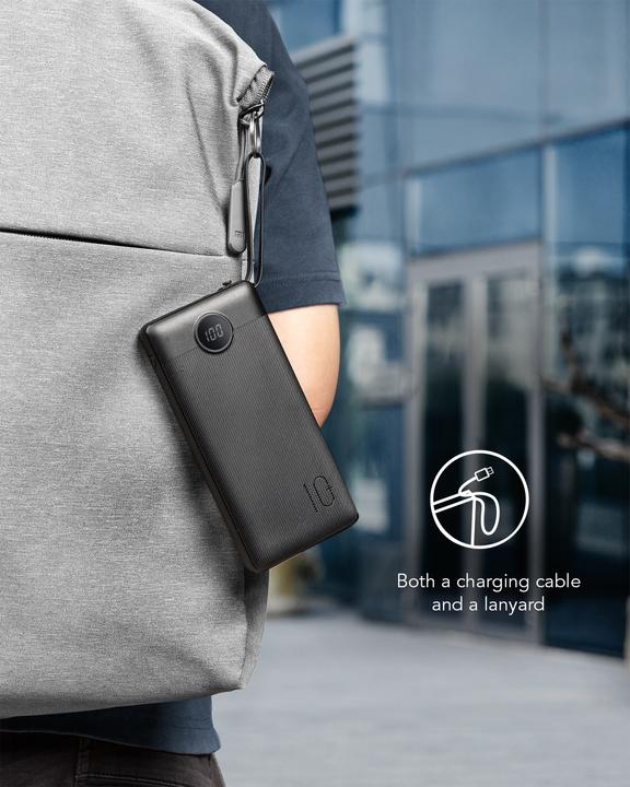 Immagine prodotto Veger C20 Powerbank con cavo - 20'000mAh (20000 mAh, 10 W, 77 Wh)