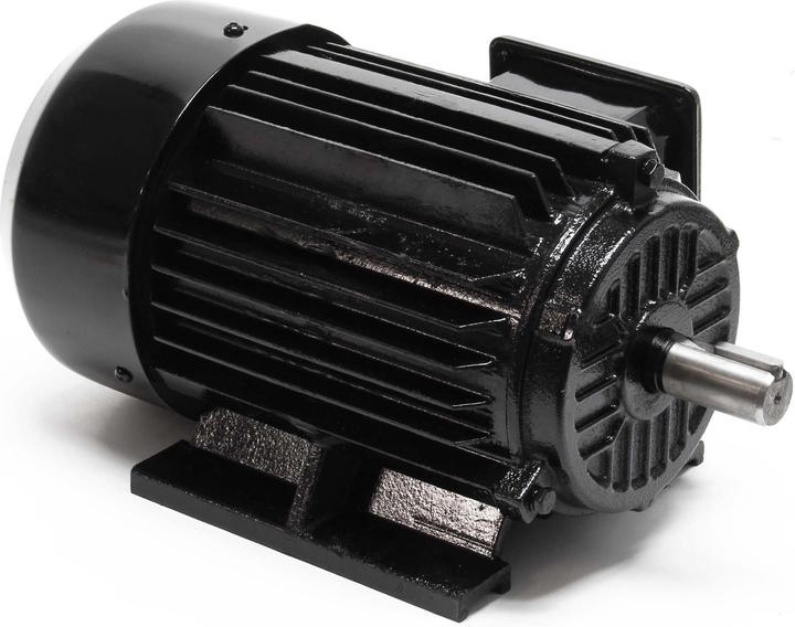 Actual product image Wiltec Professional Three-Phase Copper Electric Motor Double-Pole 400V 1.5kW with Copper Wire Coil