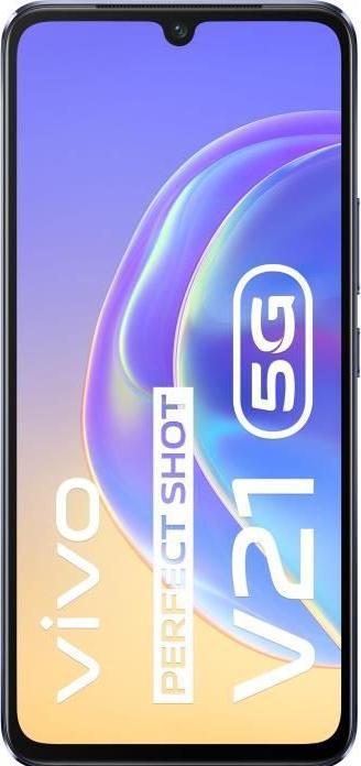 Produktbild Vivo V21 5G (128 GB, Dusk Blue, 6.44", Hybrid Dual SIM, 64 Mpx, 5G)