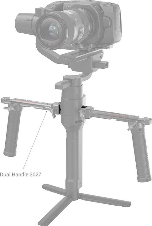 Actual product image SmallRig 3032 NATO Rail for DJI Ronin S / SC (Gimbal mount)