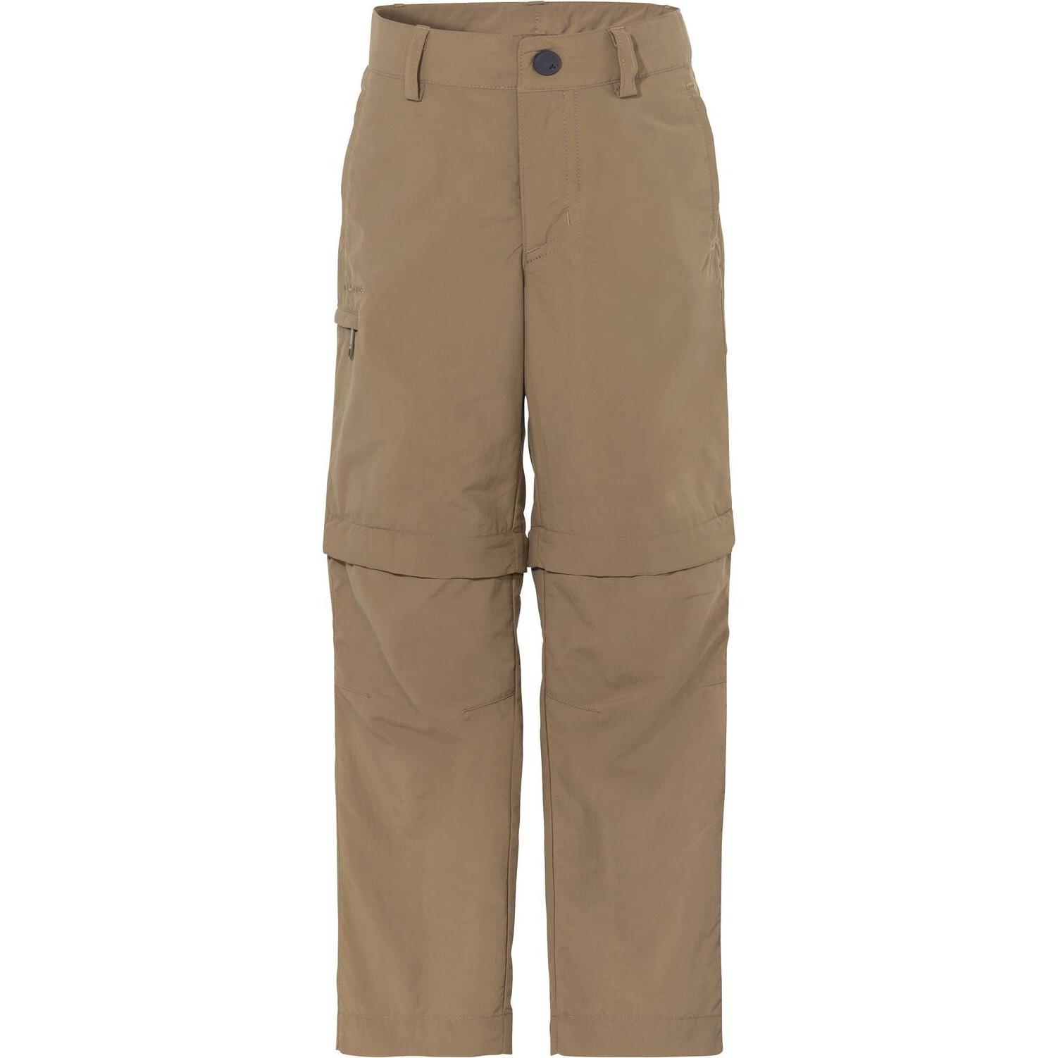 Vaude, Unisex, Outdoorhose, Kid's Detective Antimos Zip-Off Pants (122, 128), Beige, 122, 128