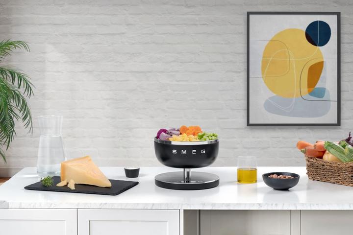 Productafbeelding Smeg KSC01BLMWW Keukenweegschaal Noir Mat