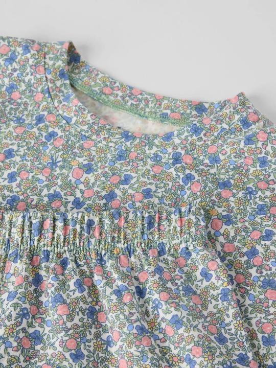 Produktbild PO.P Kurzes Kinder-Pyjama mit Blumen-Print (104, 98)