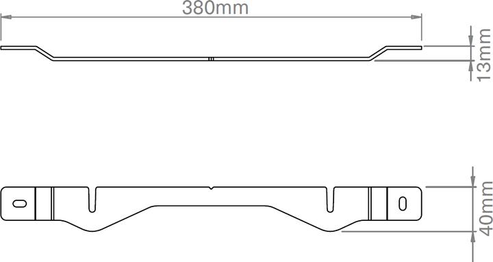 Produktbild Mountson MS81B - Wandhalter für Sonos Ray (Wandmontage, Nicht beweglich)
