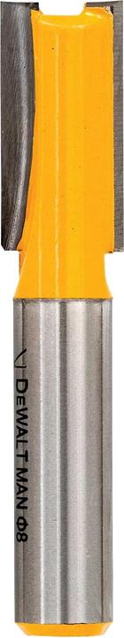 DeWalt Fraise à rainurer HM Z2 S8mm D10mm