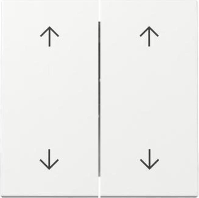 Produktbild Gira Wippe 2f Pfeile System 55 329703 Reinweiss