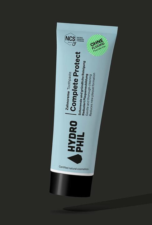 Produktbild Hydrophil Zahncreme Complete Protect ohne Fluorid (75 ml)