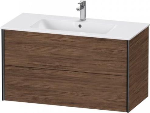 Actual product image Duravit XViu 4127 Vanity unit wall-mounted, 2 drawers, for wash basin ME by Starck 233610, 1010x480 (101 x 48 x 56 cm)