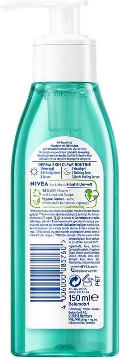 Produktbild NIVEA Derma Skin Clear (Reinigungsgel, 150 ml)