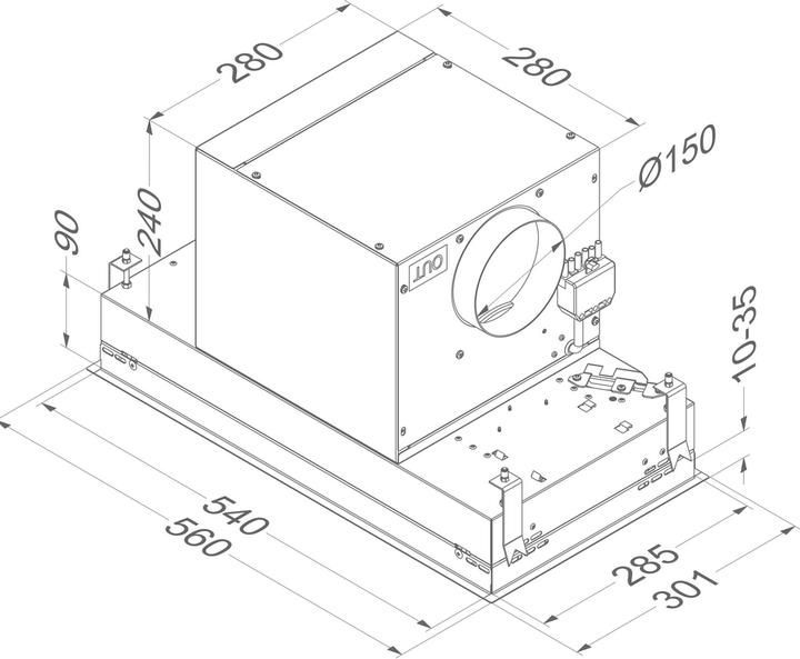 Immagine prodotto NOVY Mini Pure'line (Sottostruttura cappuccio)