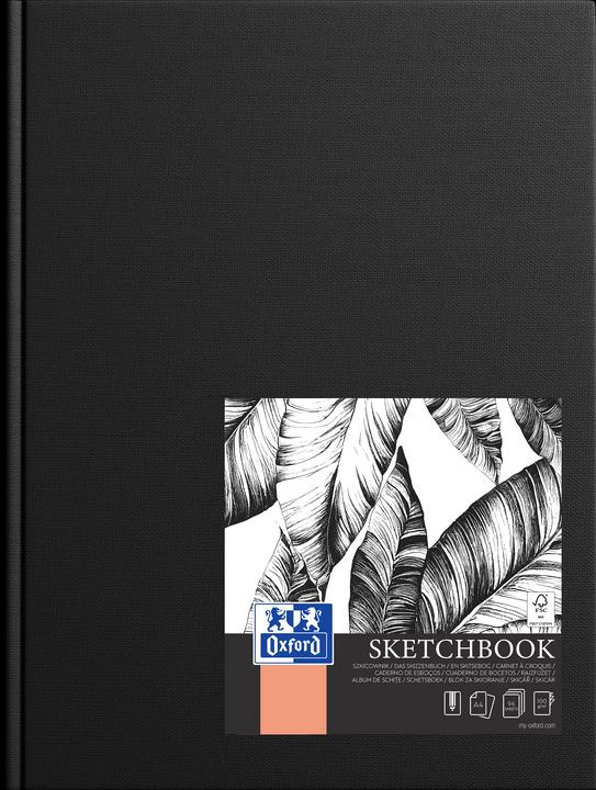 Produktbild Oxford Skizzenbuch (A4, Blanko, Harter Einband)