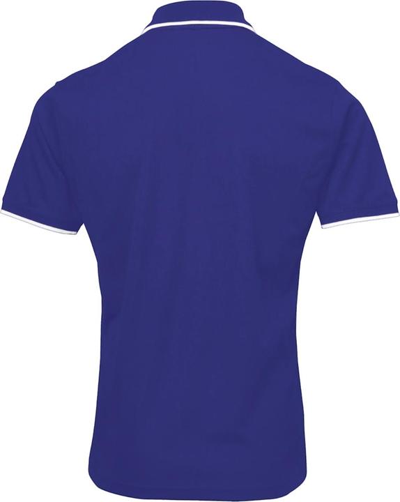 Actual product image Premier Contrast Coolchecker polo shirt (4XL)