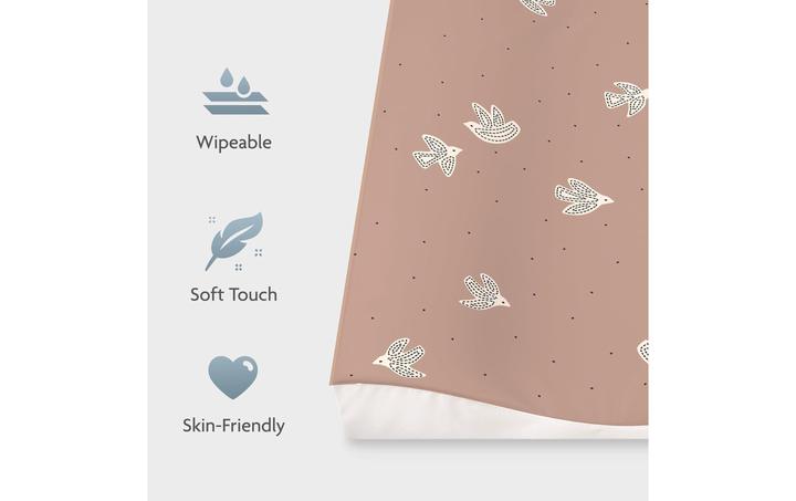 Produktbild Julius Zöllner Wickelmulde Wave Folie Birdy, 50 x 65 cm (50 x 65 cm)